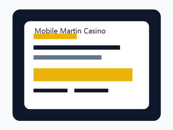 Мобильная версия Martin Casino